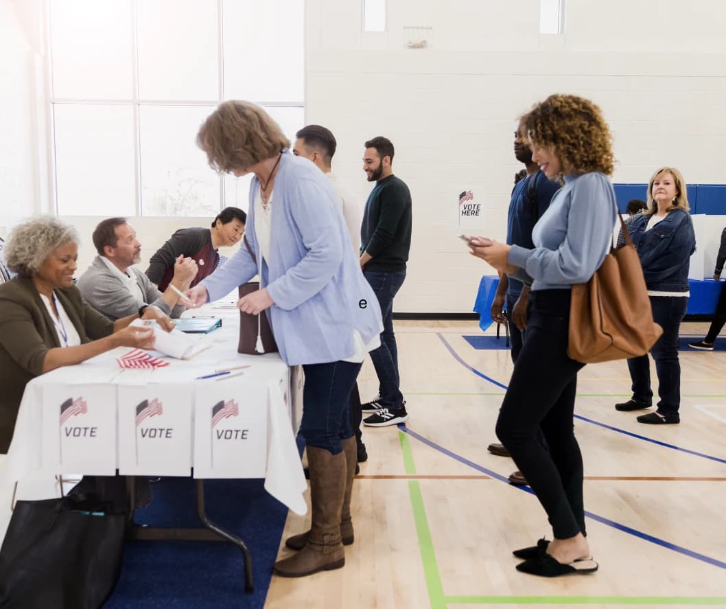 Technology Integration at Polling Place